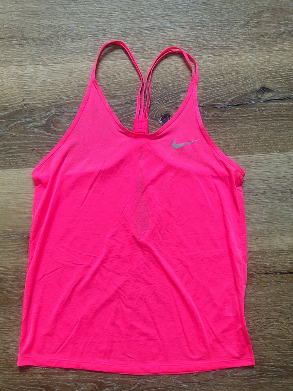 Nike Women's Neon Pink Strappy Tank Top